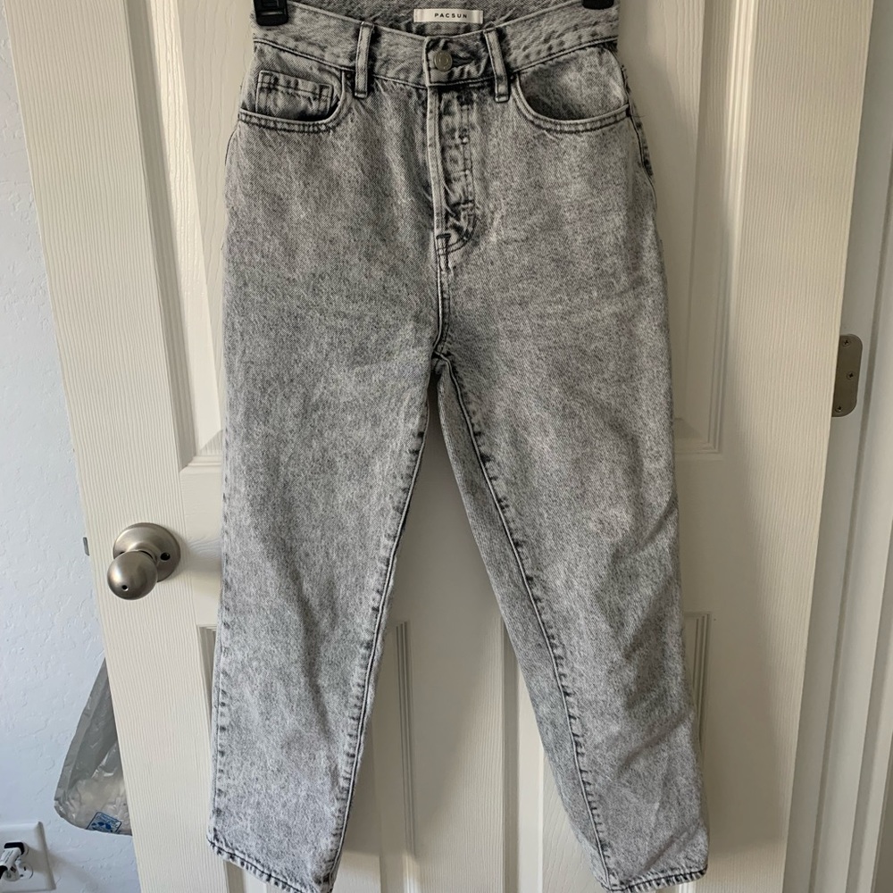 Pacsun high rise straight leg jeans